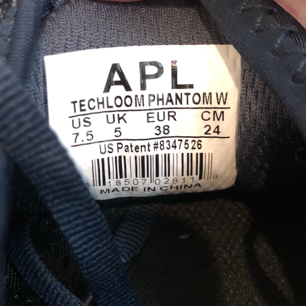π SOLD APL Women's TechLoom Phantom in Navy & Pin - Picture 7 of 10